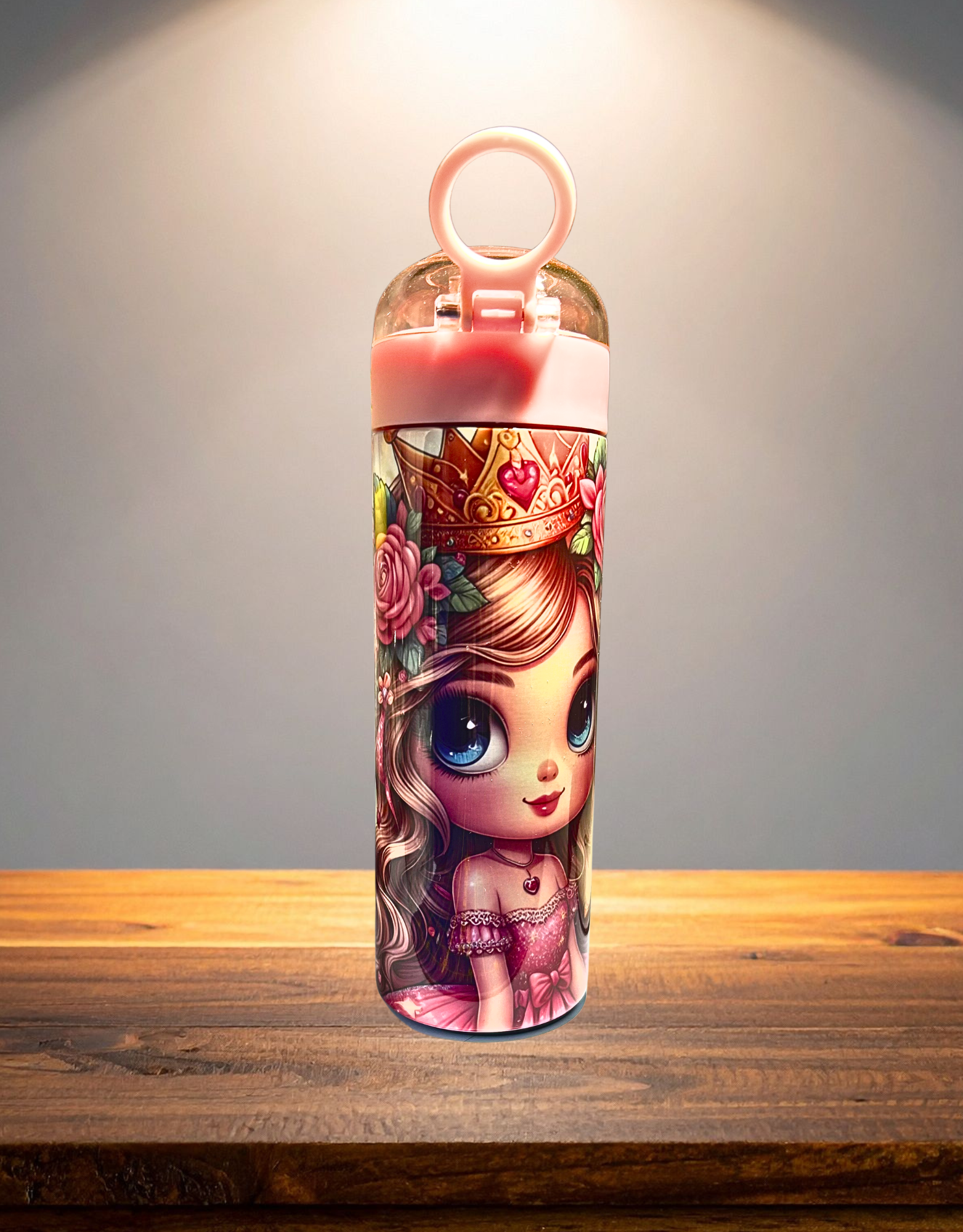 12 oz Kids Water Bottle/Tumbler Cartoon Themed Water Bottle, Flip top